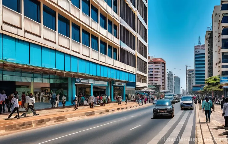 앙골라 도심과 시골 생활 비교 - **Prompt 1: Urban Luanda's Modern Pulse**
    A vibrant, high-angle view of a bustling, modern city ...